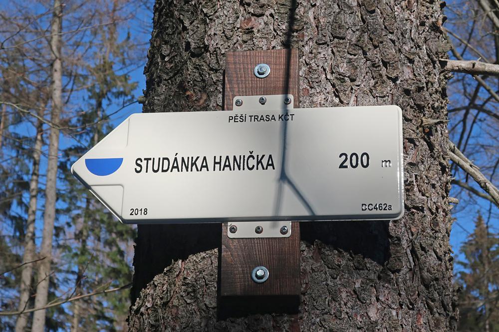 Studnka Hanika - odboka