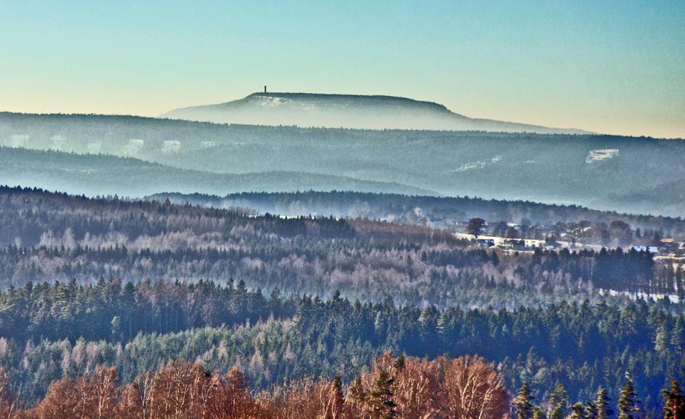 Sn�n�k z Janovsk� rozhledny.