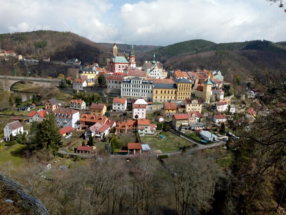 Hrad Loket a m�sto Loket, Karlovarsk� kraj