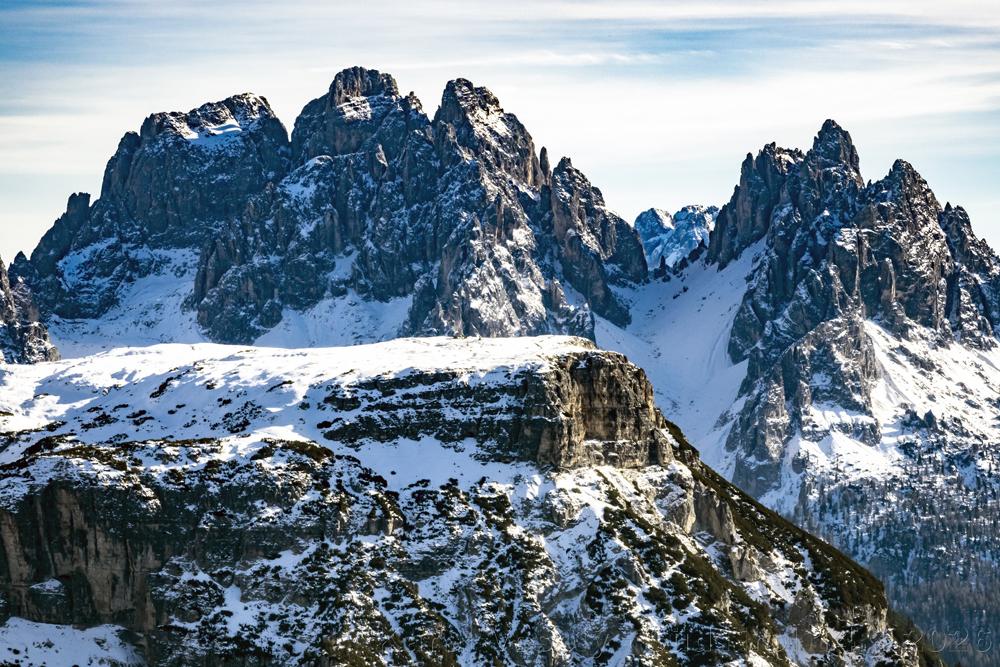 Turistick� zimn� v�prava do Dolomit.