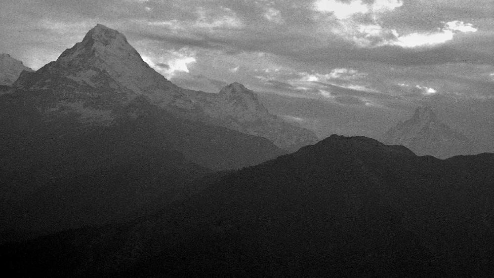 krajina z Poon Hillu - Annapurny a okol�