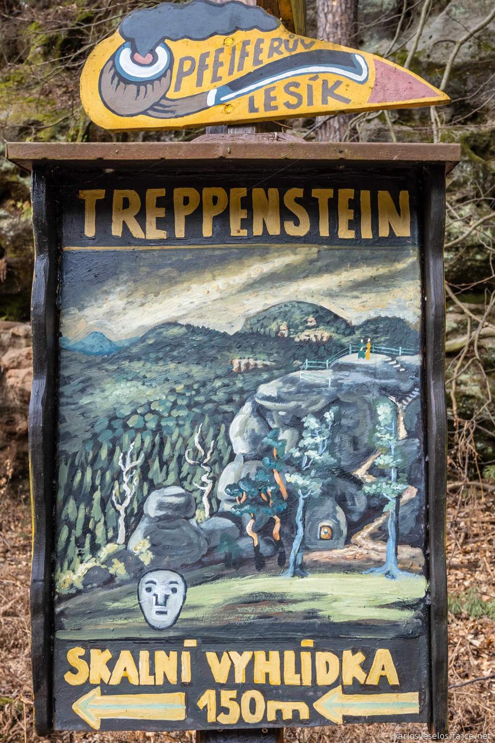 Odbo�ka na Treppenstein - Jet�ichovice - �esk� �v�carsko