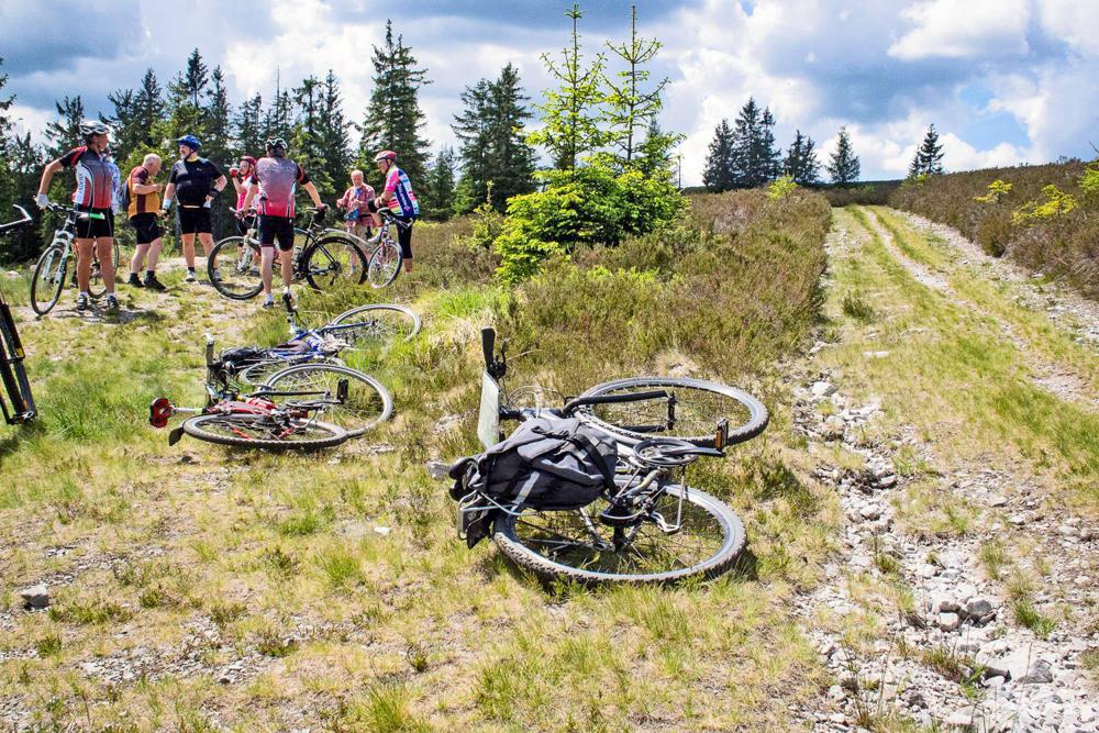 Cyklistick� v�prava v Brdech