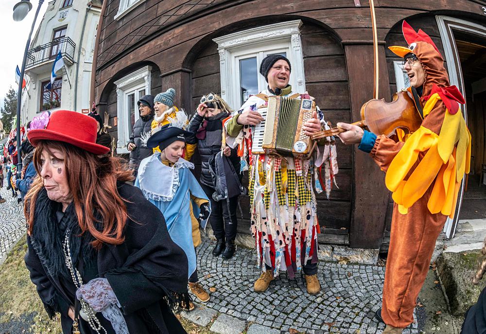 Masopust v Ji�et�n� pod Jedlovou.