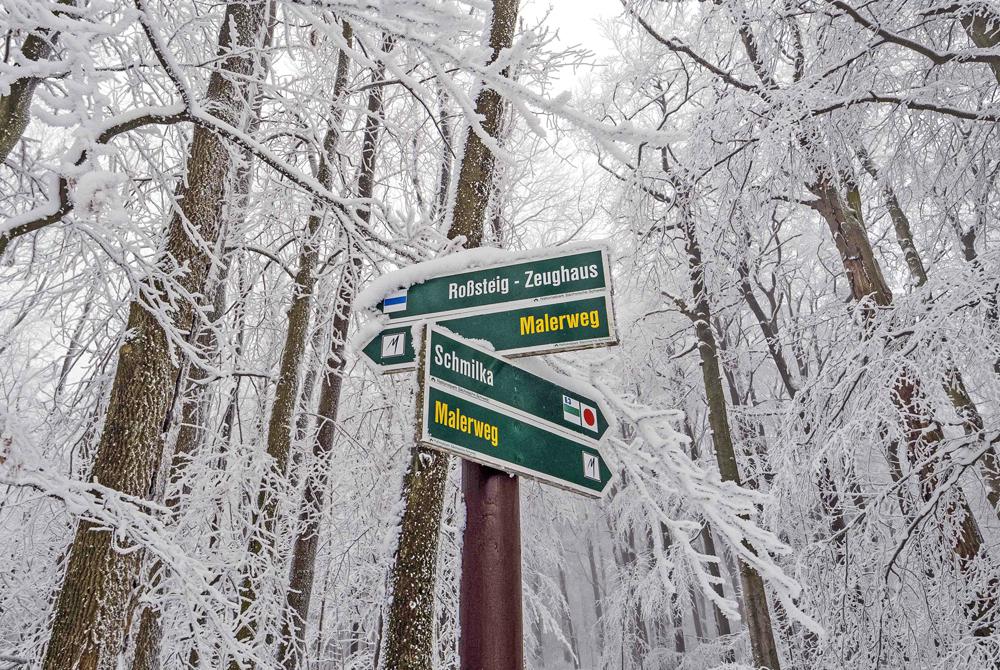 Hora Gro�er Winterberg je strategickou turistickou k�i�ovatkou.