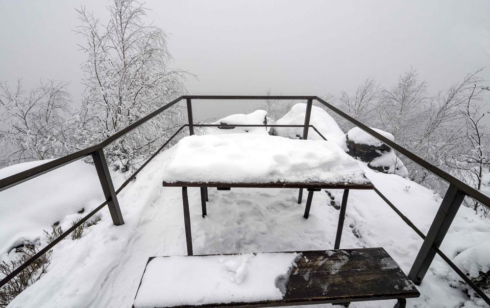 Vyhl�dka Kiphorn u Gro�er Winterbergu.