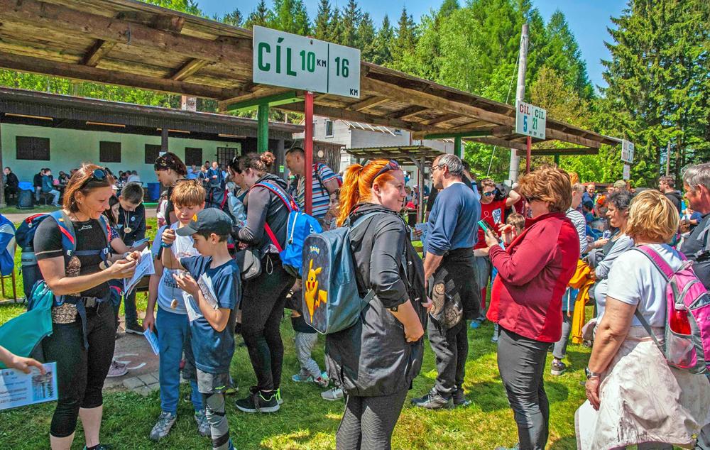 Severn� stopou 2023 - mezin�rodn� turistick� pochod v Doln� Poustevn�