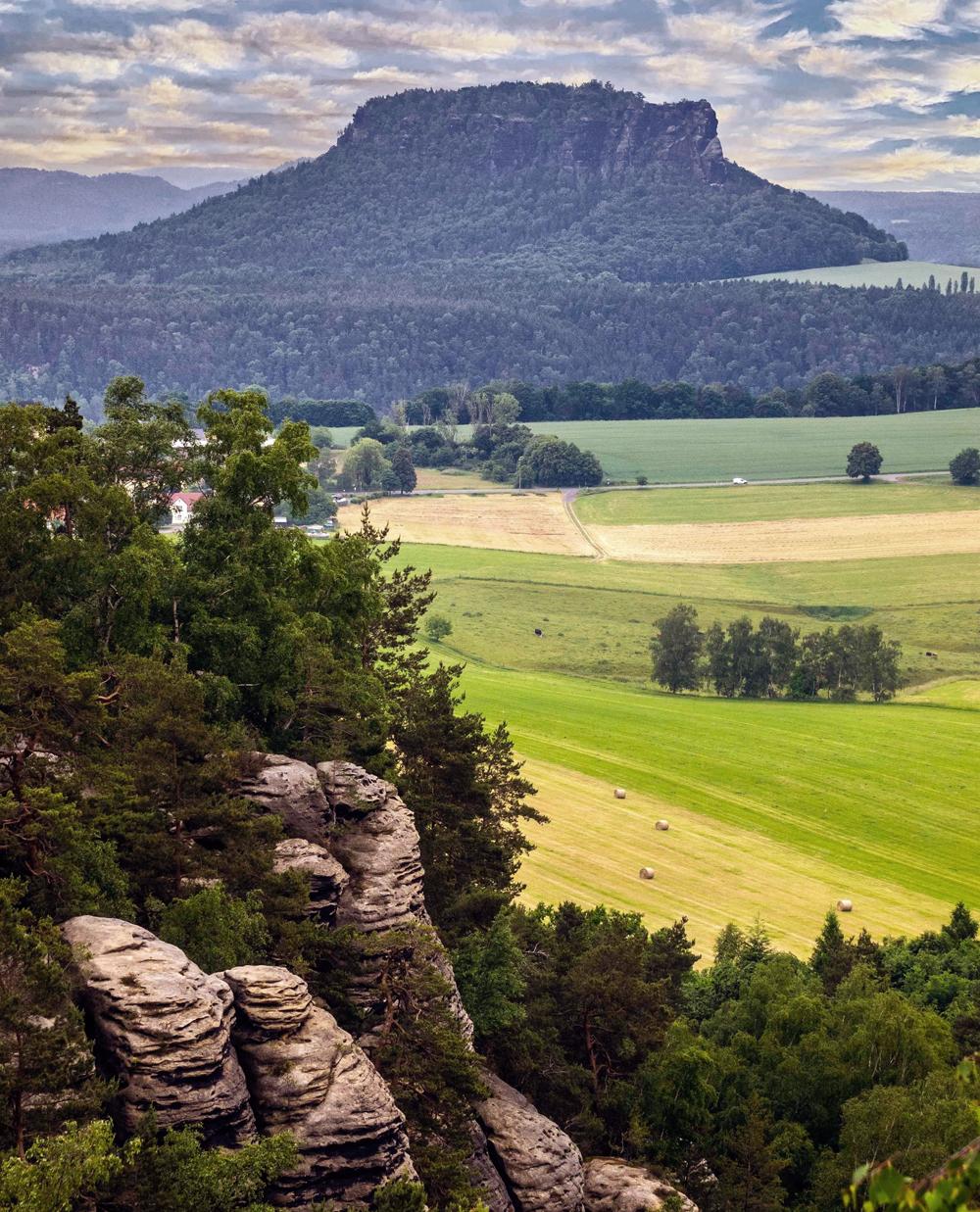 Stolov� hora Lilienstein - Sask� �v�carsko
