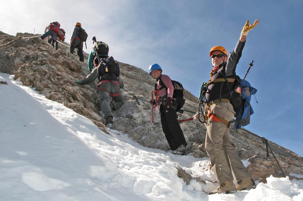 Turist� v Dolomitech