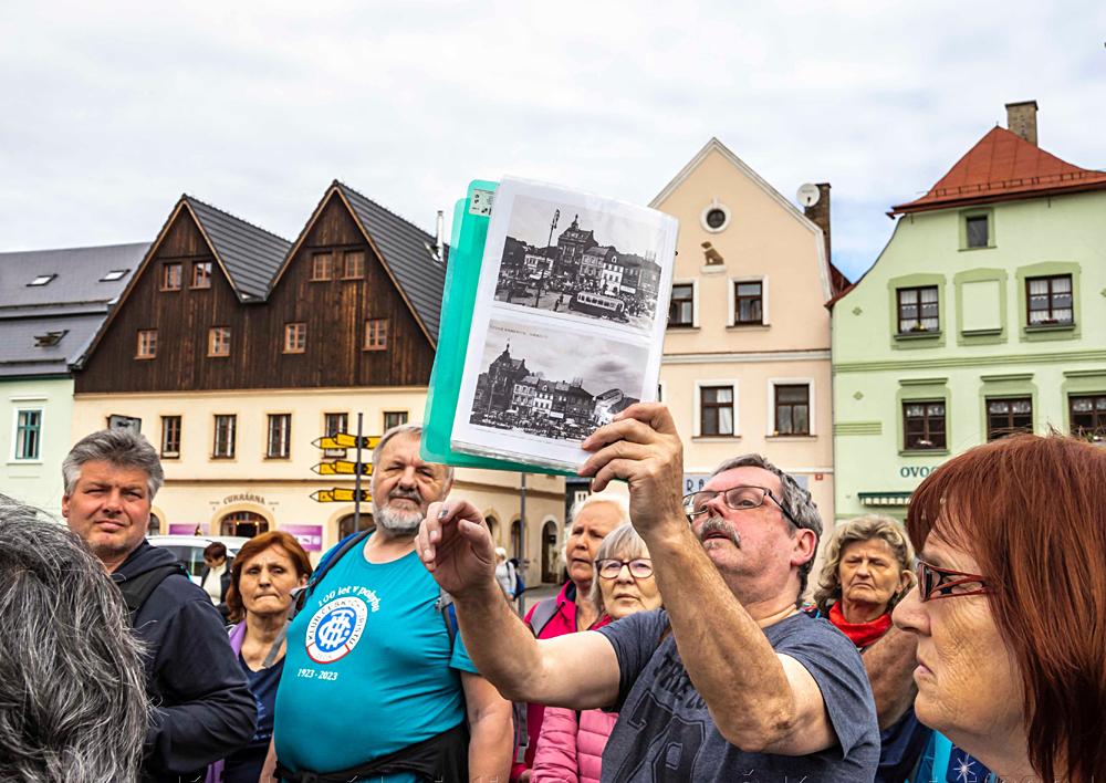 Jarn sraz turist Dnska 2024 - Exkurze histori esk Kamenice