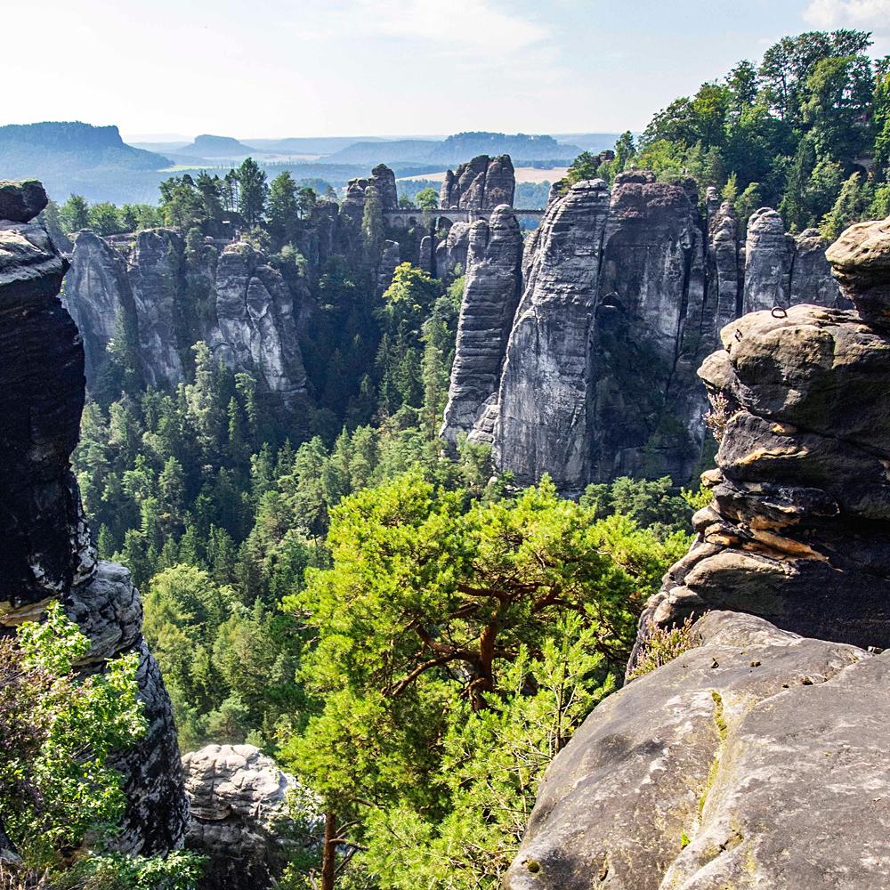 Skaln� most Bastei - Sask� �v�carsko.