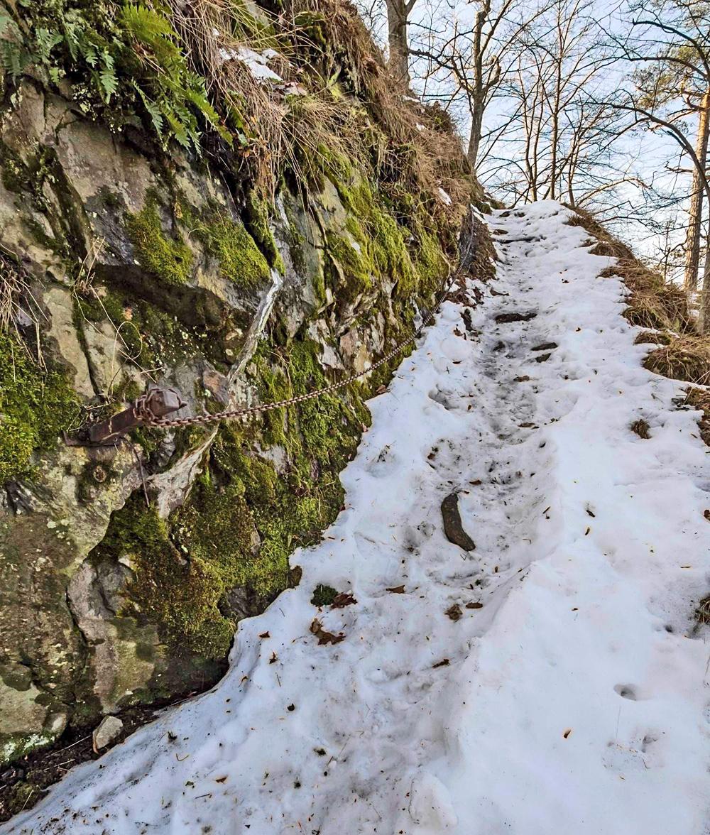 Hr�dek Fredevald u �esk� Kamenice.
