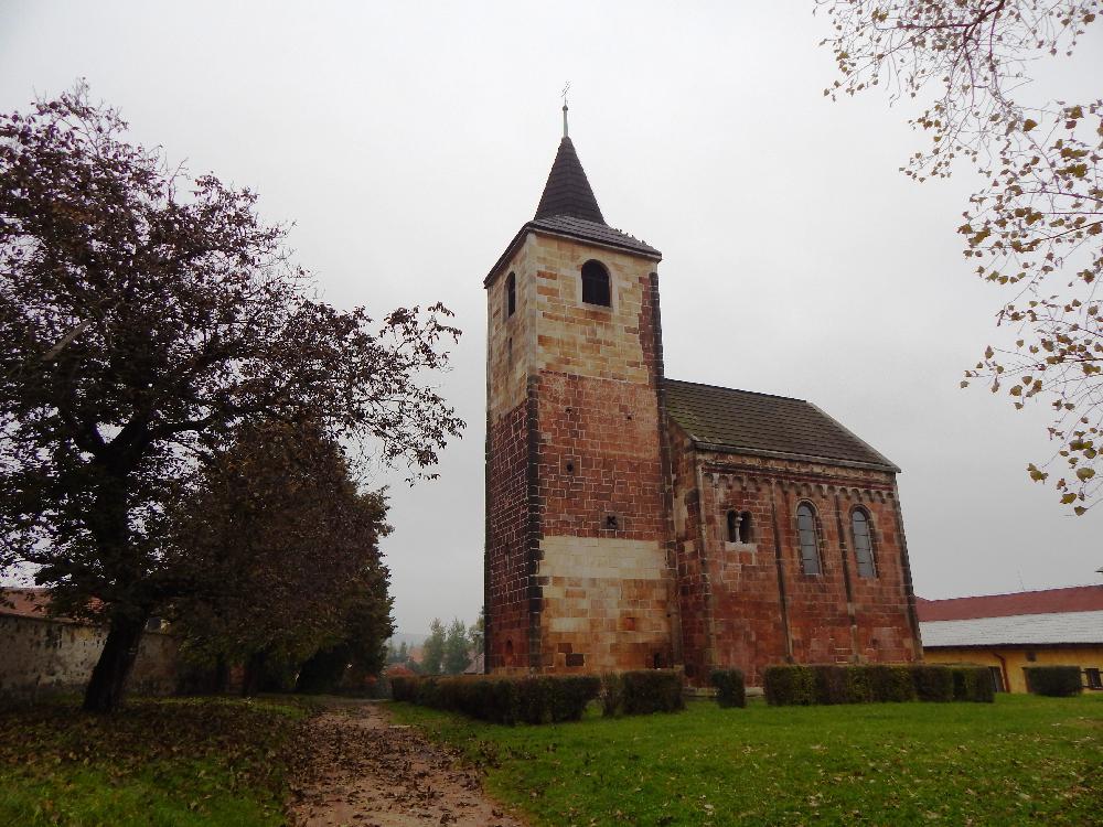 Kostel sv. Jakuba V�t��ho ve Vroutku.