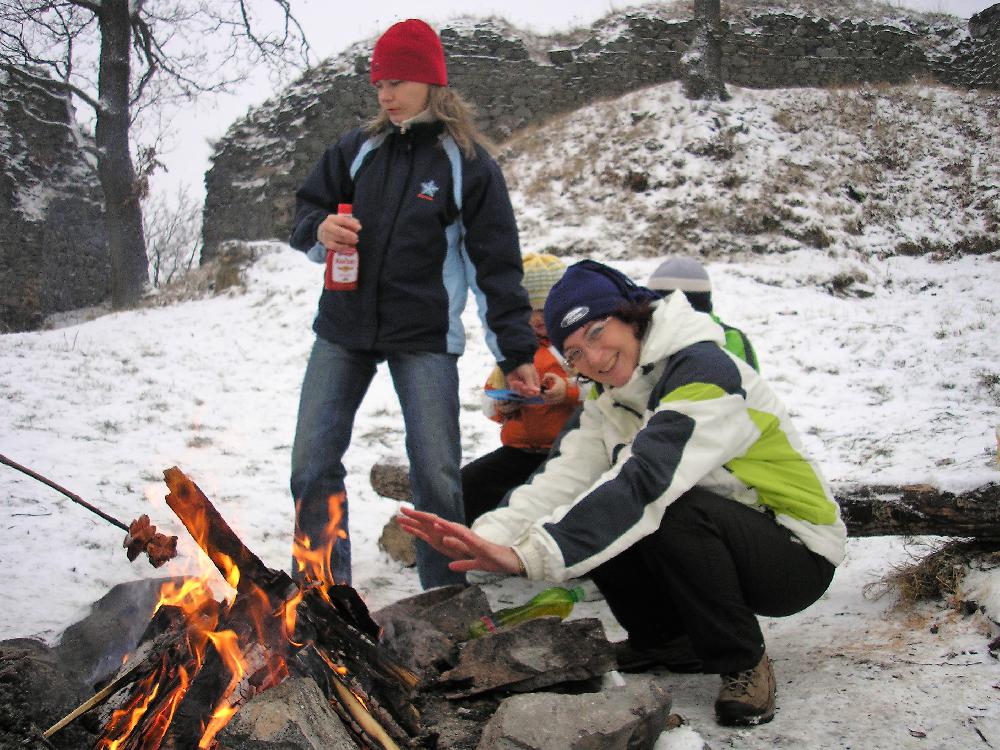 Novoro�n� v�stup na hrad Blansko - 2010.