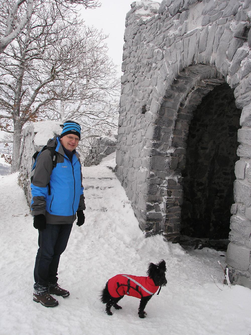 Novoro�n� v�stup na hrad Blansko - rok 2011.