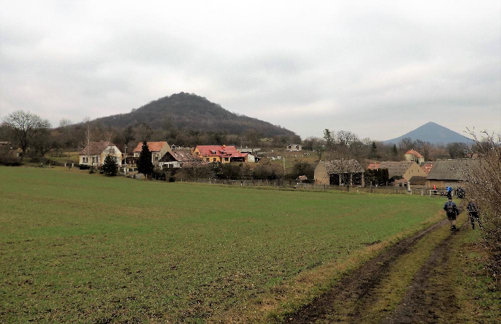 Kopec Bore� od Re�n�ho �jezdu.