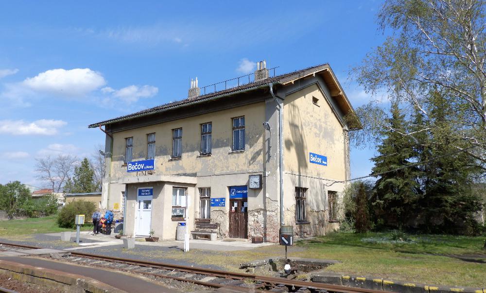 N�dra�� v Be�ov�, c�l na�eho v�letu.