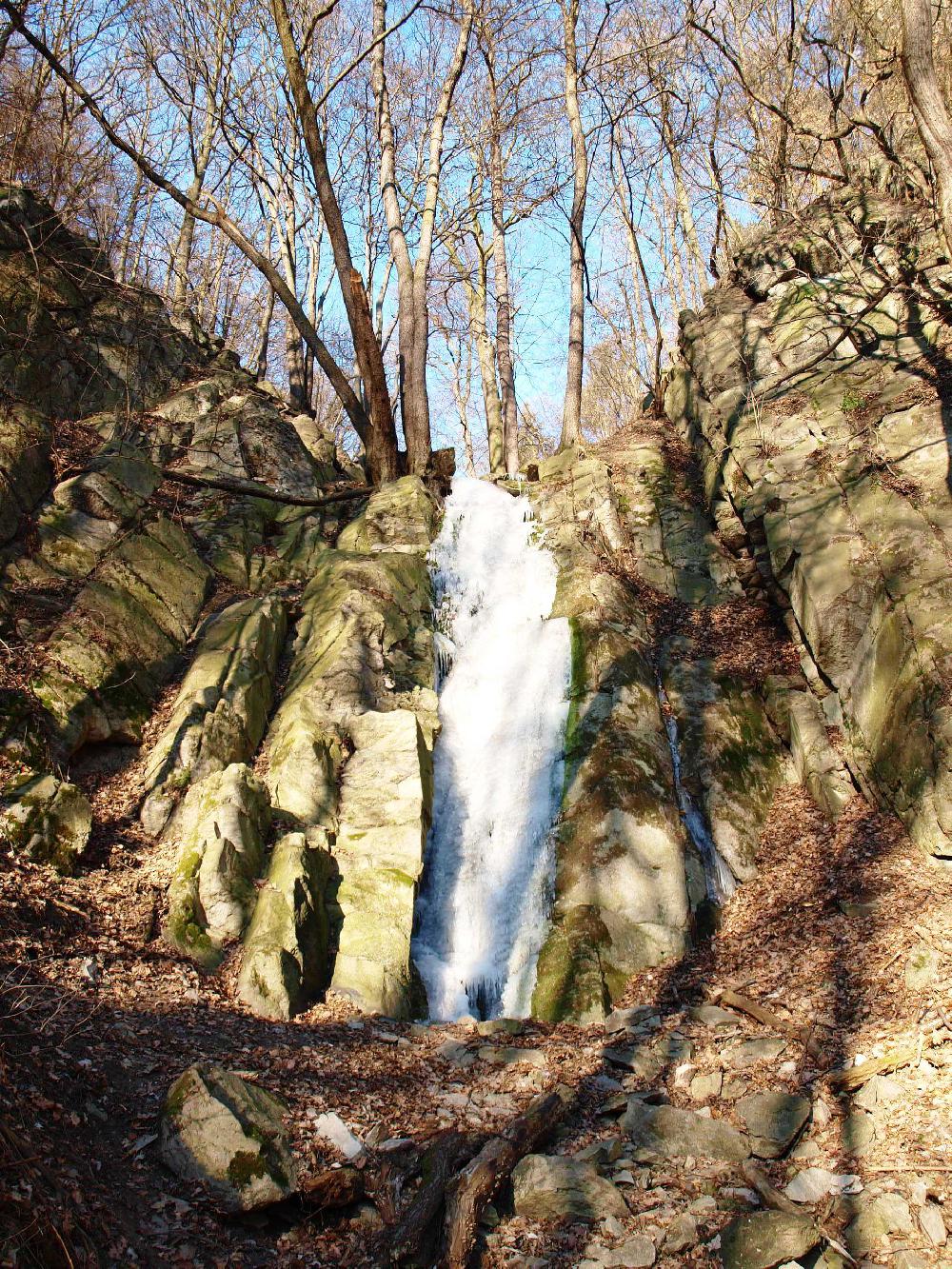 Blansk� vodop�d na Blansk�m potoce.