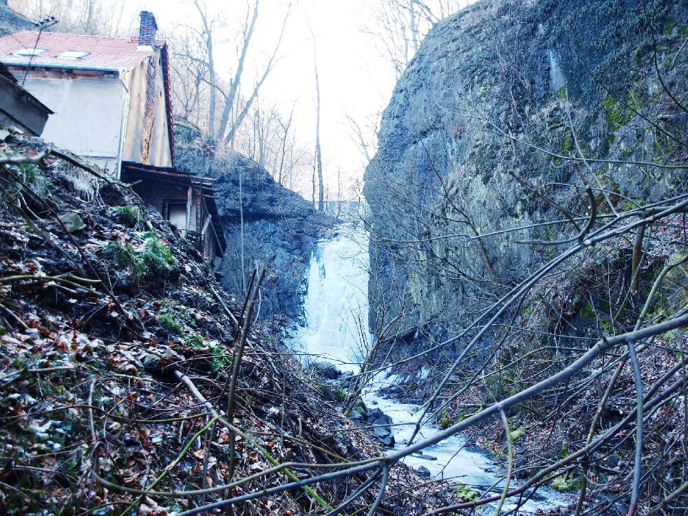 Ol�ineck� vodop�d se nach�z� na sam�m konci Ol�inek.