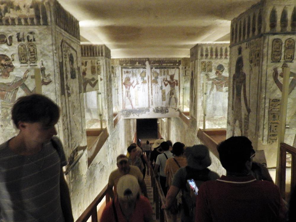 Vstup do hrobky Ramsese III.