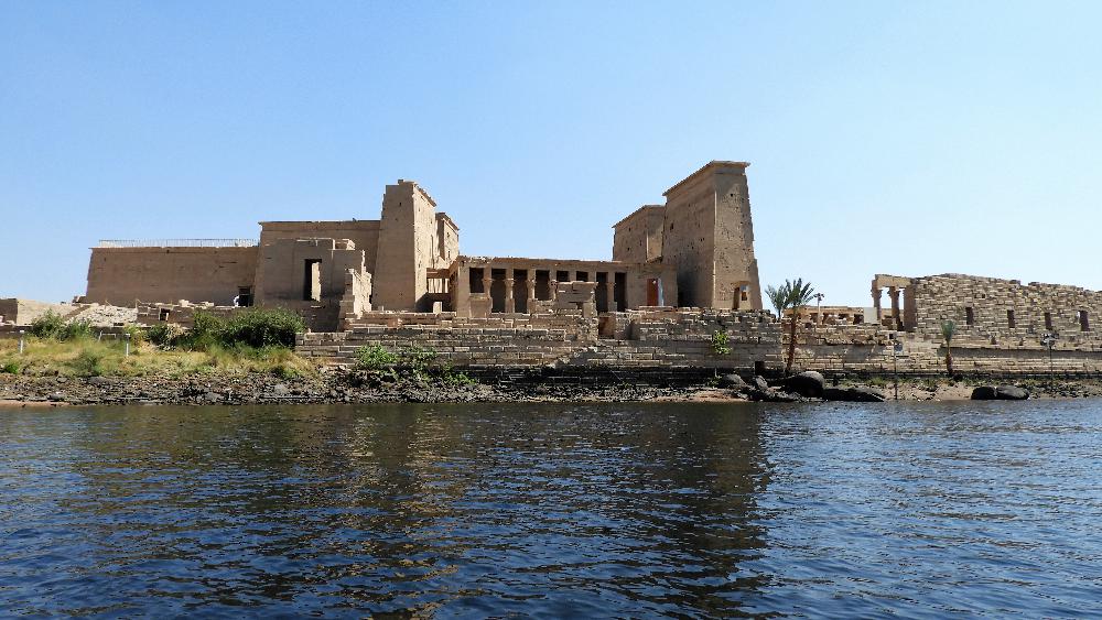 Chr�m na ostrov� Philae zasv�cen� bohyni Eset�.