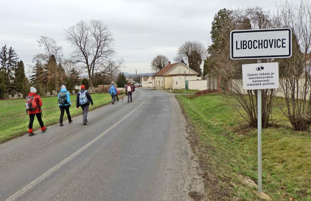Turist� v Libochovic�ch.