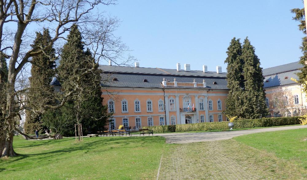 Z�mek Petrohrad slou�� jako psychiatrick� l��ebna.