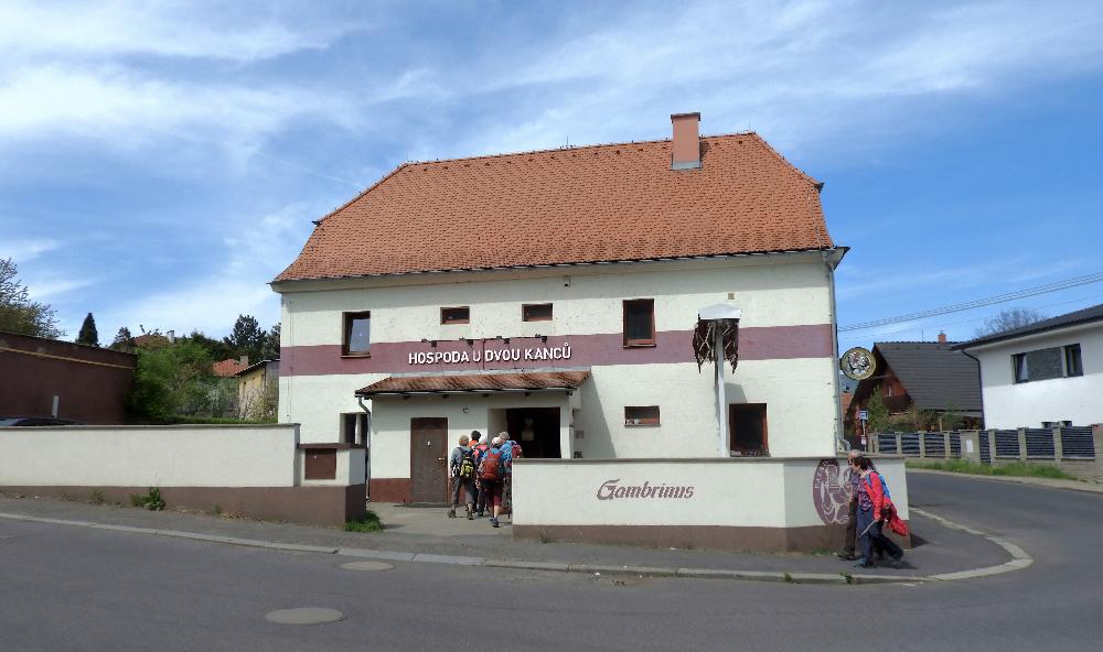 C�l pochodu v �st� nad Labem - Skorotic�ch.