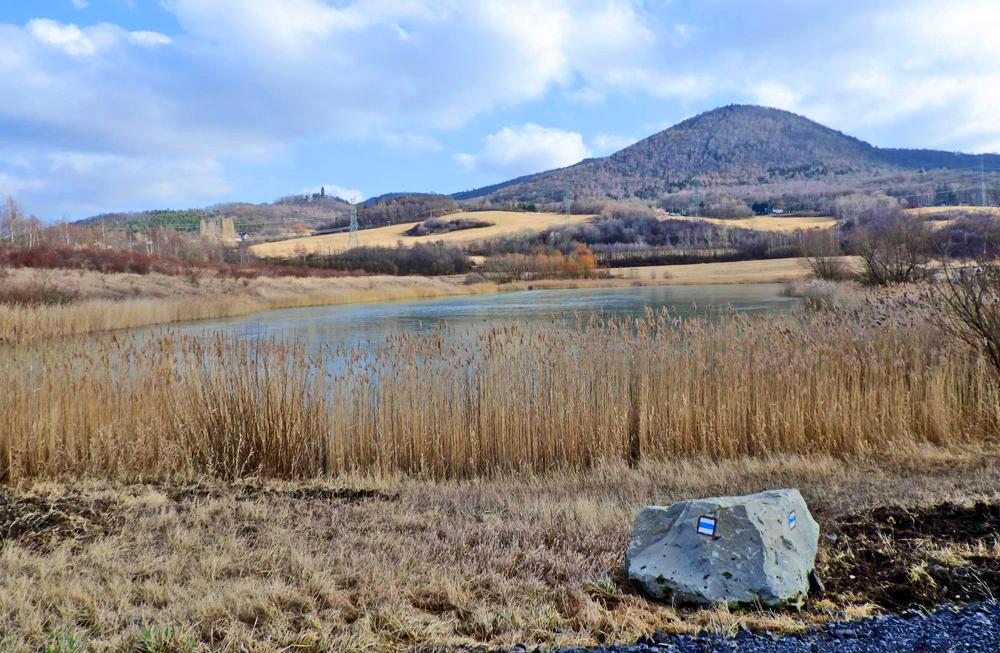V�hled na Kostomlaty a Mile�ovku.