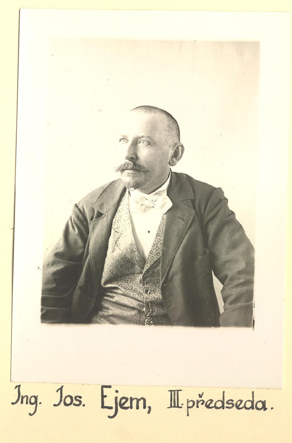 Ing. Josef Ejem, 3. p�edseda K�T Louny
