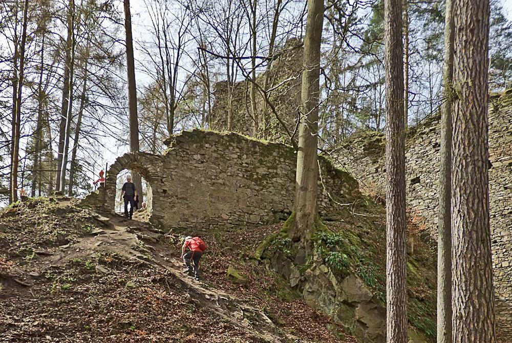 Hrad Pertejn v Krunch horch