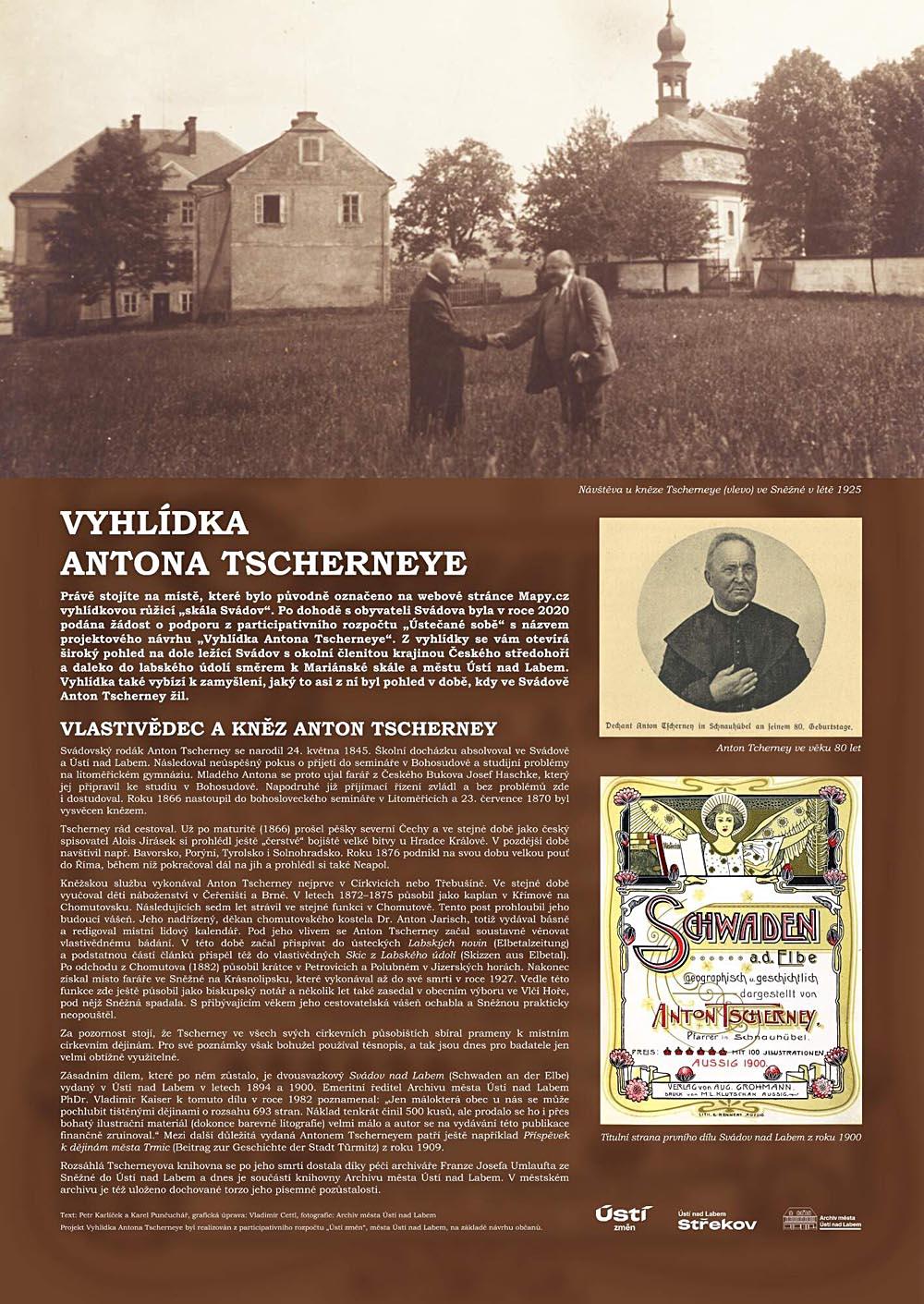 Vyhl�dka Antona Tscherneye ve Sv�dov�.