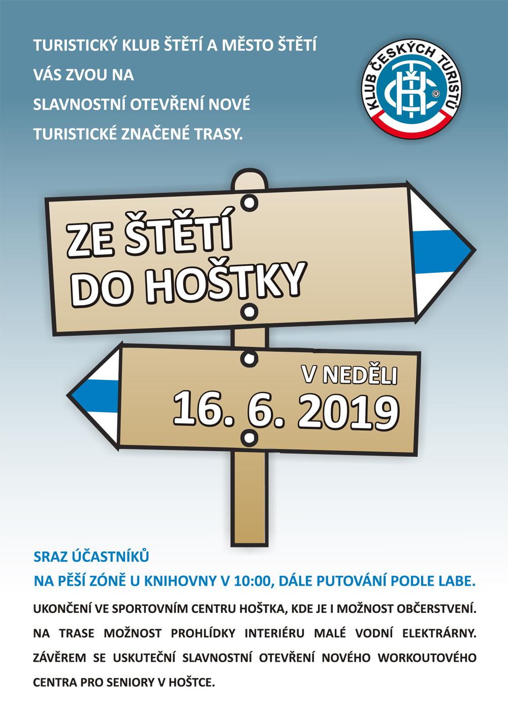 Otv�r�n� trasy ze �t�t� do Ho�tky