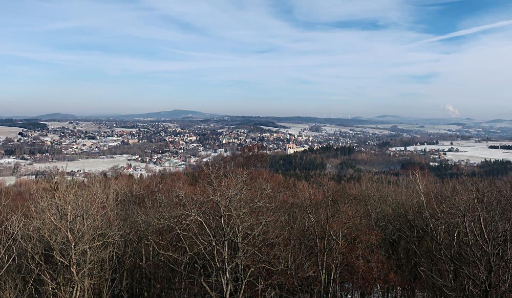 V�hled z Dymn�ku na Rumburk.