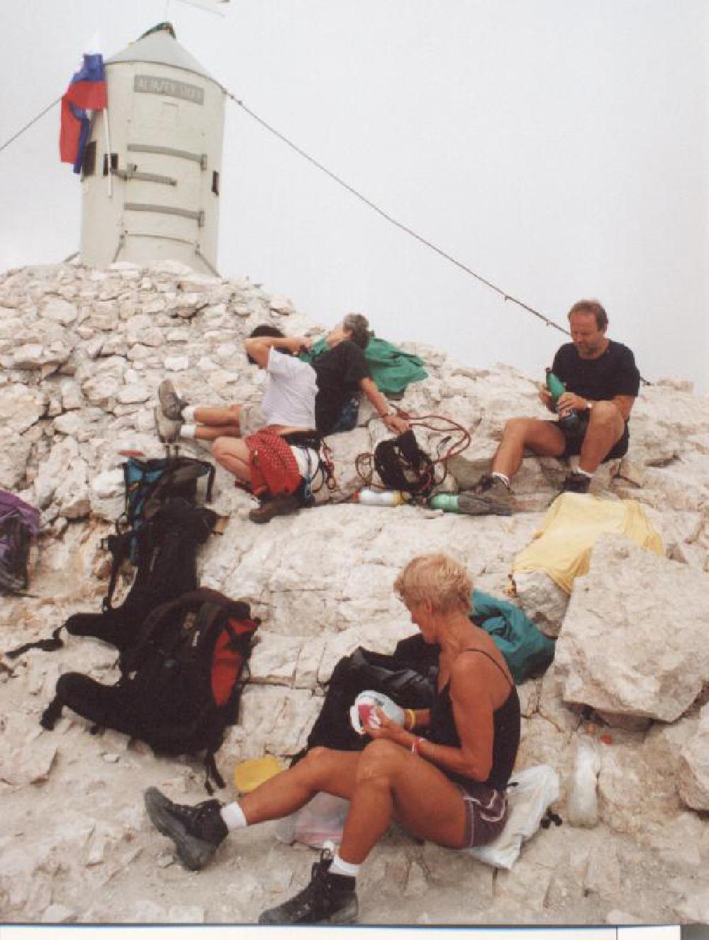 Nejvy��� hora Julsk�ch Alp Triglav tak� v r. 2007.