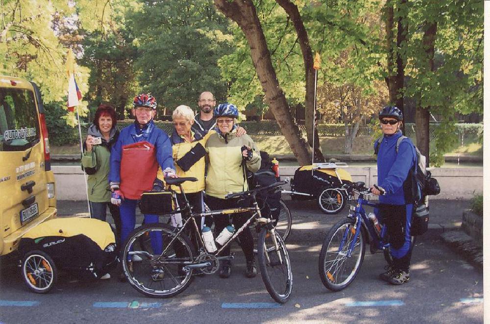 Pa�� 19.9.2008 start j�zdy na kole 1000 km do �R.