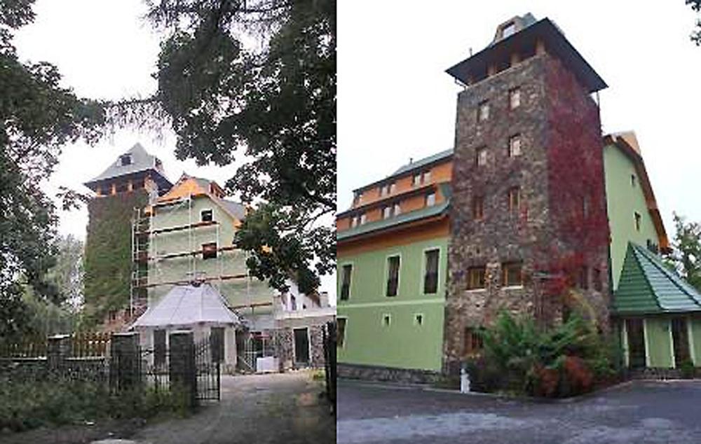 B�val� rozhledna na Str�i�ti u Chomutova.