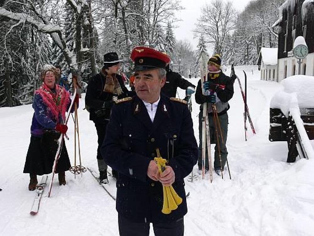 Pan Dietrich. na setk�n� ly�n�k� Saska a �ech. Pohodov� okol� i tradice.