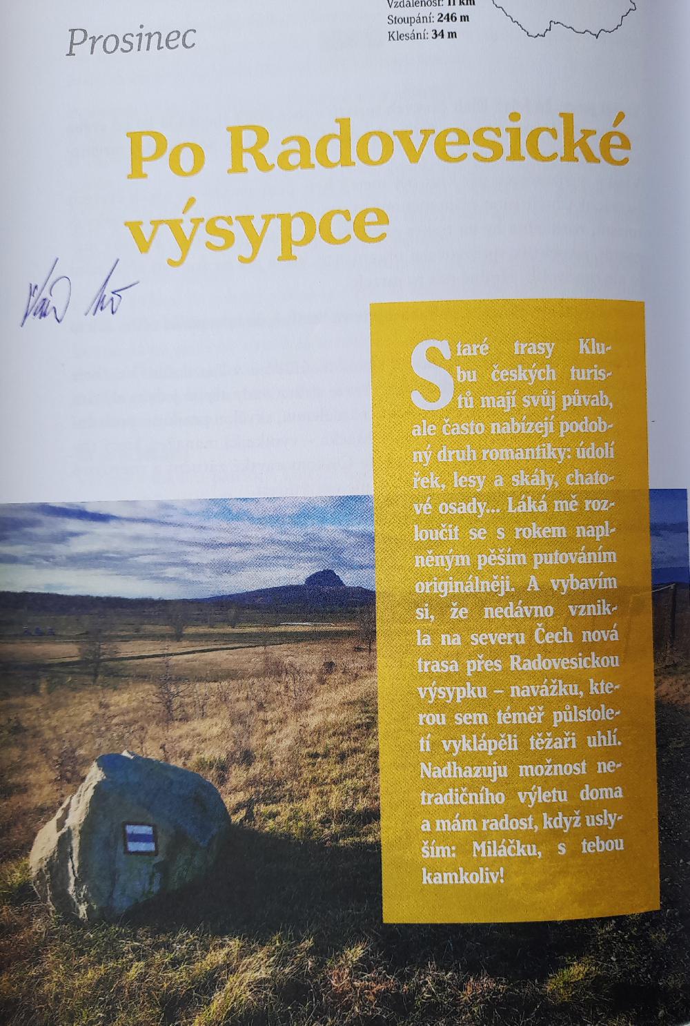 Kapitola o nov�m zna�en� na Radovesick� v�sypce s podpisem Va�ka Ni�e