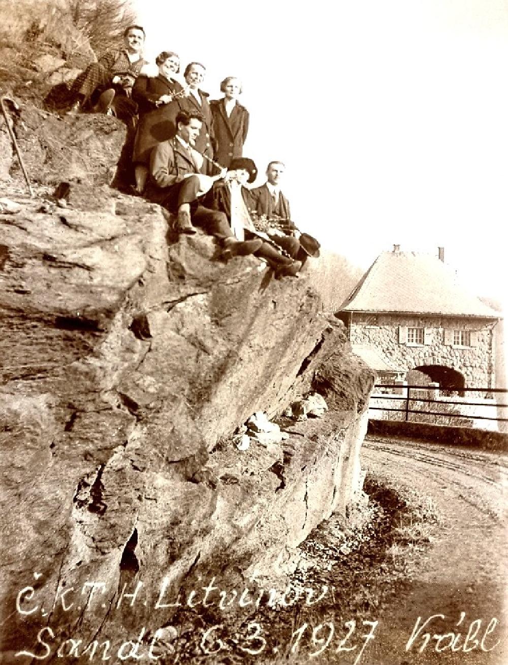 V�let K�ST Horn� Litv�nov k �doln� p�ehrad� 6.3.1927.