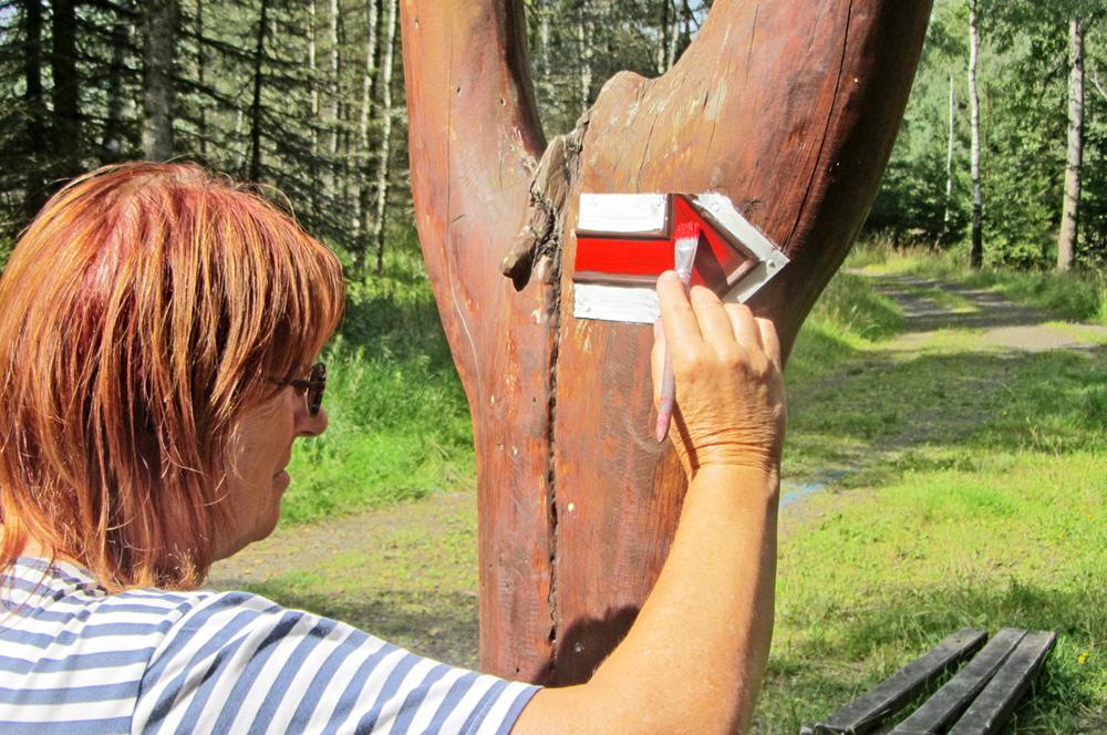 Jak se d�l� turistick� zna�ka?