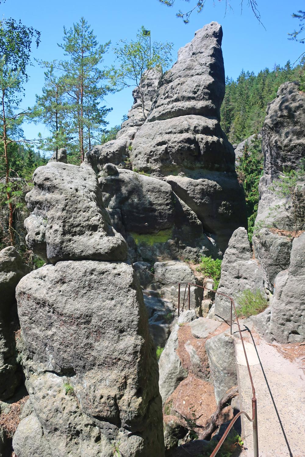 Kyjovsk� hr�dek v �esk�m �v�carsku.