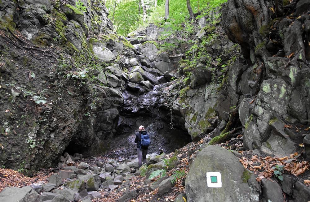 Rokelsk� vodop�d u Bene�ova nad Plou�nic�.