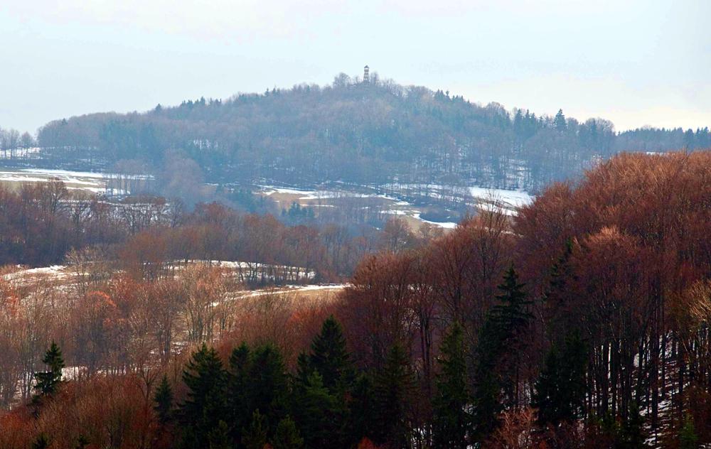 Rozhledna na Str�n�m vrchu.
