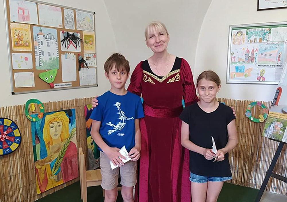 Z akce Zachra�te princeznu Antonii na z�mku Bene�ov nad Plou�nic�.