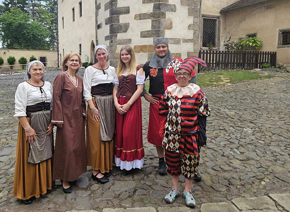 Zachra�te princeznu Antonii - z�itkov� hra na Bene�ovsk�m z�mku.