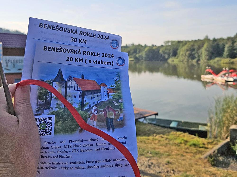 Bene�ovsk� rokle - hv�zdicov� pochod okol�m Bene�ova nad Plou�nic�.
