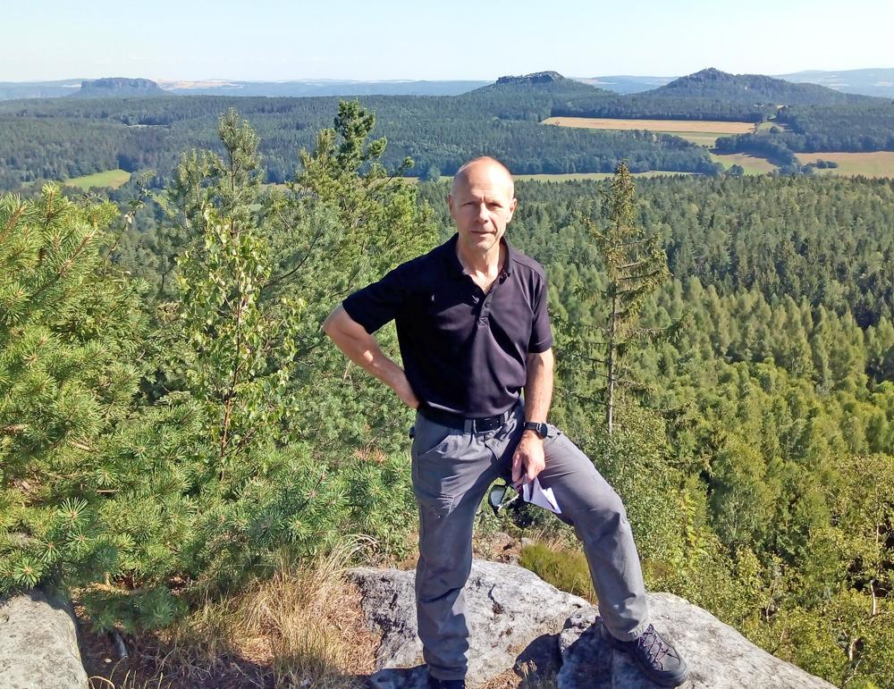 Lesn� stezka - Forststeig Elbsandstein - Labsk� p�skovce.