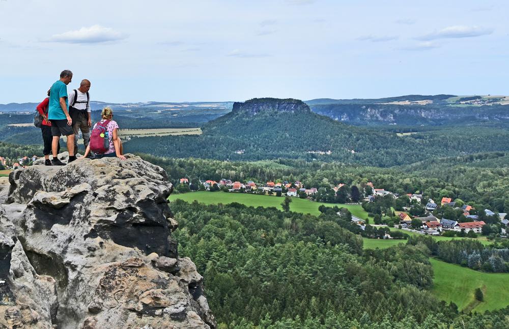 Lesn� stezka - Forststeig Elbsandstein - Labsk� p�skovce.