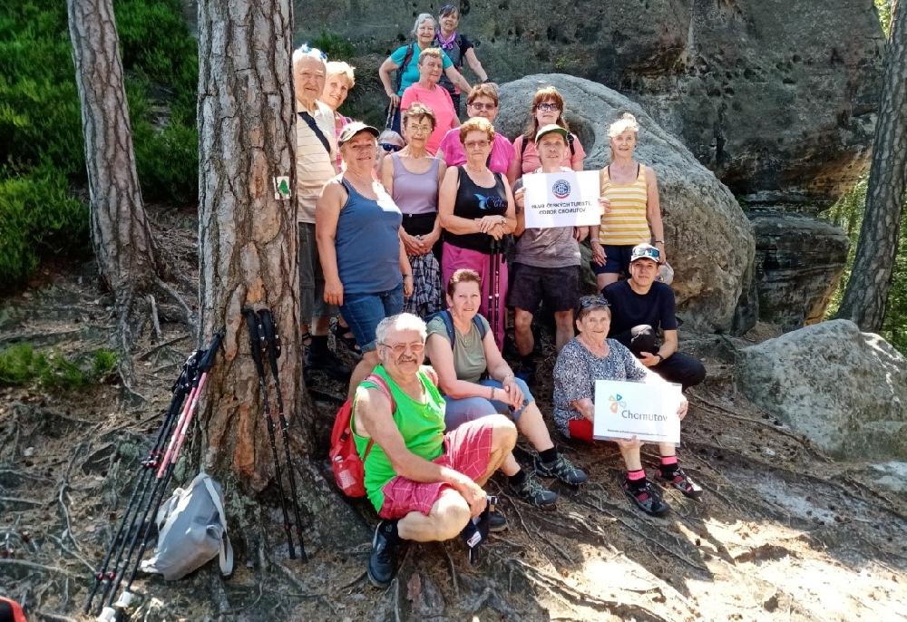 Senio�i z Klubu �esk�ch turist� z Chomutova 